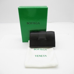 BOTTEGA VENETA Card Case Black leather 755370VBWD38803