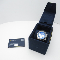 BREITLING Super Chronomat Wrist Watch Wrist Watch AB0136 Mechanical Automatic Black  Stainless Steel Rubber belt AB0136