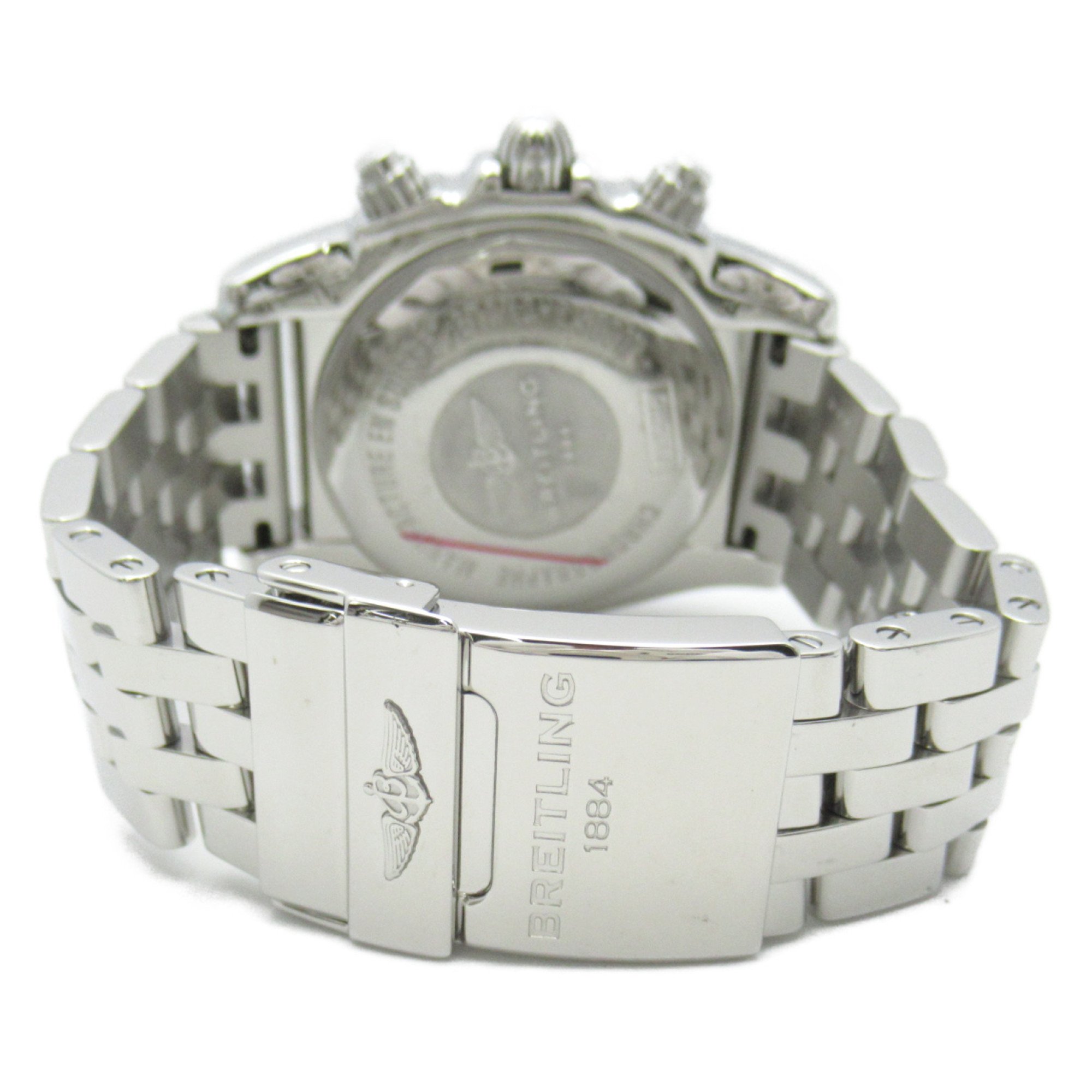 BREITLING Chronomat Wrist Watch Watch Wrist Watch AB0110 Mechanical Automatic Black  Stainless Steel AB0110