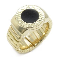 BVLGARI Bvlgari Bvlgari Onyx Ring Ring Black  K18 (Yellow Gold) Onyx Black