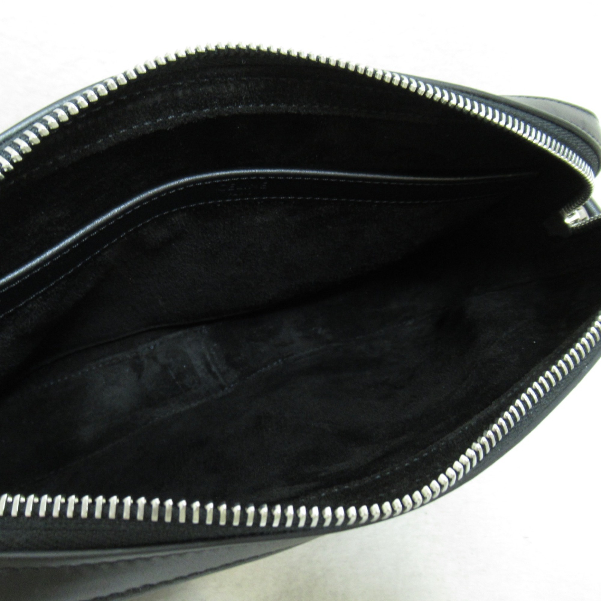 CELINE Shoulder Bag Black leather