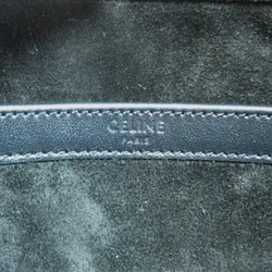 CELINE Shoulder Bag Black leather