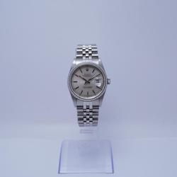 Rolex Automatic Datejust 16220 Watch 1997 Stainless Steel Silver Men's