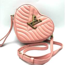 Louis Vuitton New Wave Heart Shoulder Bag Pochette Pink LOUIS VUITTON M53769