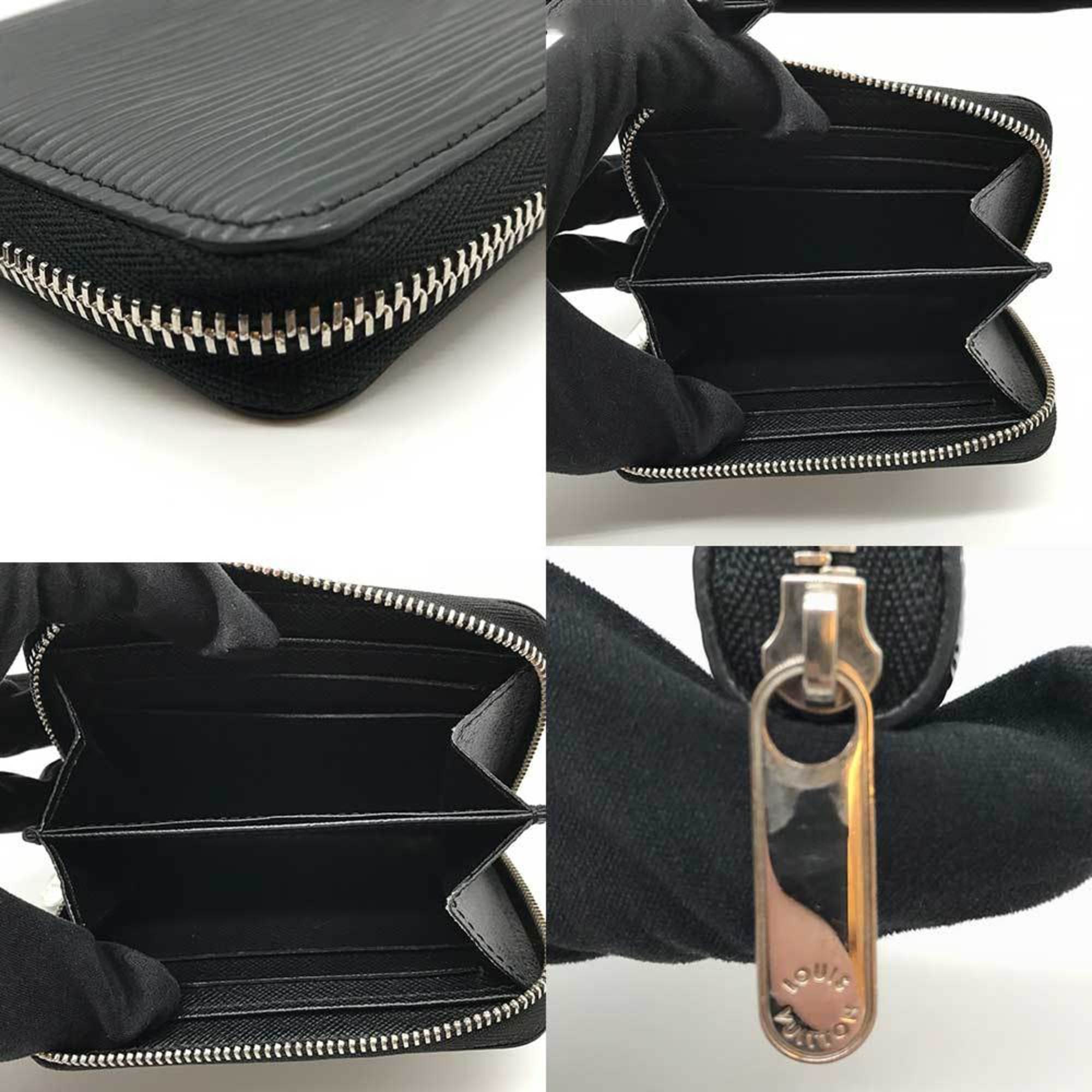 Louis Vuitton Zippy Wallet Coin Purse Epi Black LOUIS VUITTON M60152