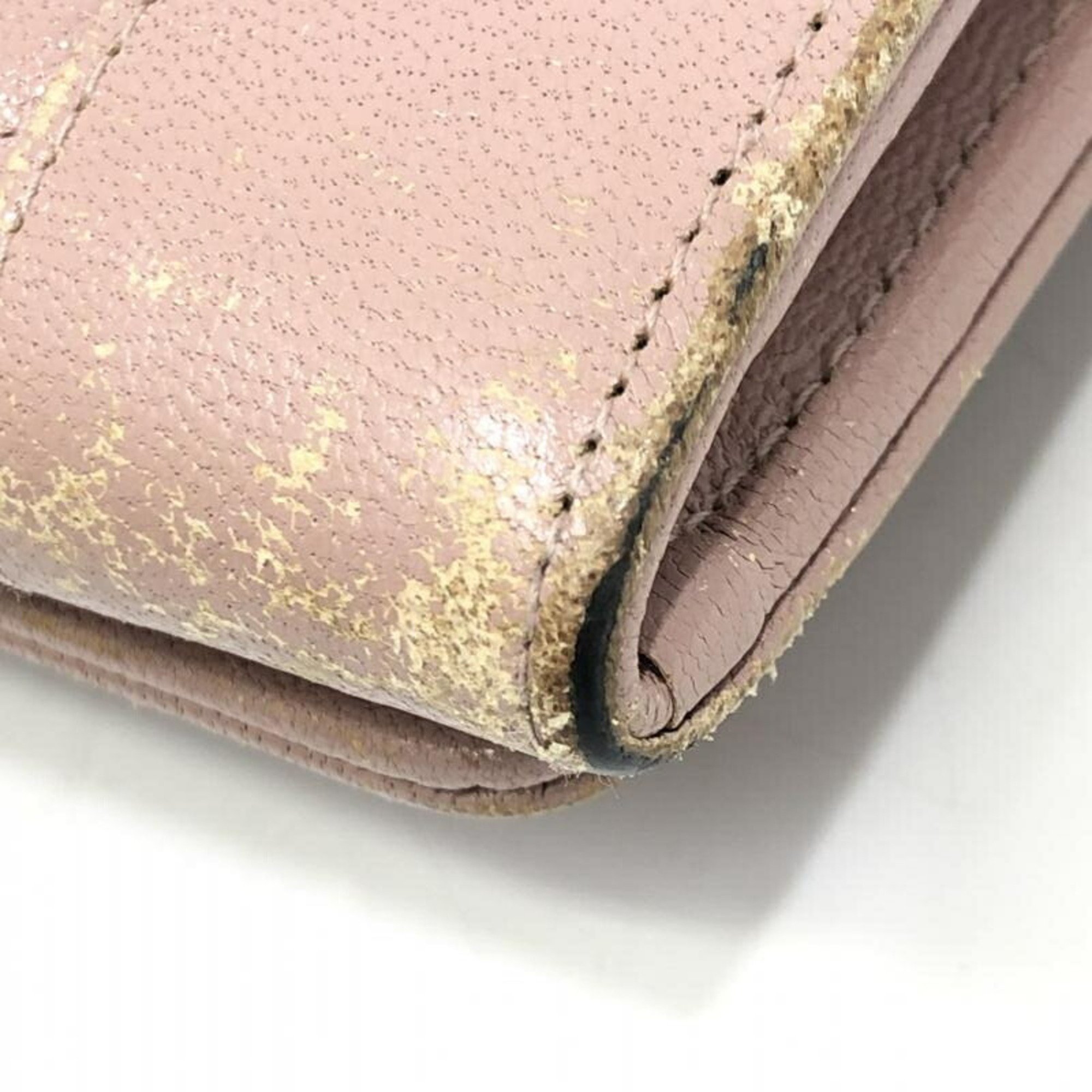 Chanel Women's  Long Wallet (bi-fold) Pink