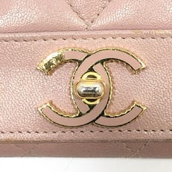 Chanel Women's  Long Wallet (bi-fold) Pink