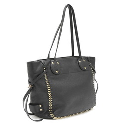 coach tote bag leather black