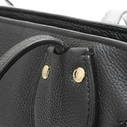 coach tote bag leather black