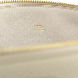 Hermes Bolide 31 Taurillon Clemence Handbag Beton D Engraved No Strap