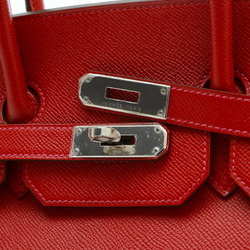 Hermes Birkin 35 Epson handbag Rouge Kazak R engraved
