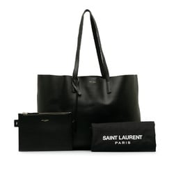 Saint Laurent Sack Tote Bag Shoulder 394195 Black Leather Women's SAINT LAURENT