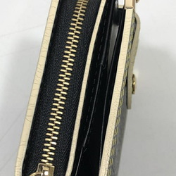 LOUIS VUITTON Suhari Compact Zip Wallet Black M91828 R-B Louis Vuitton