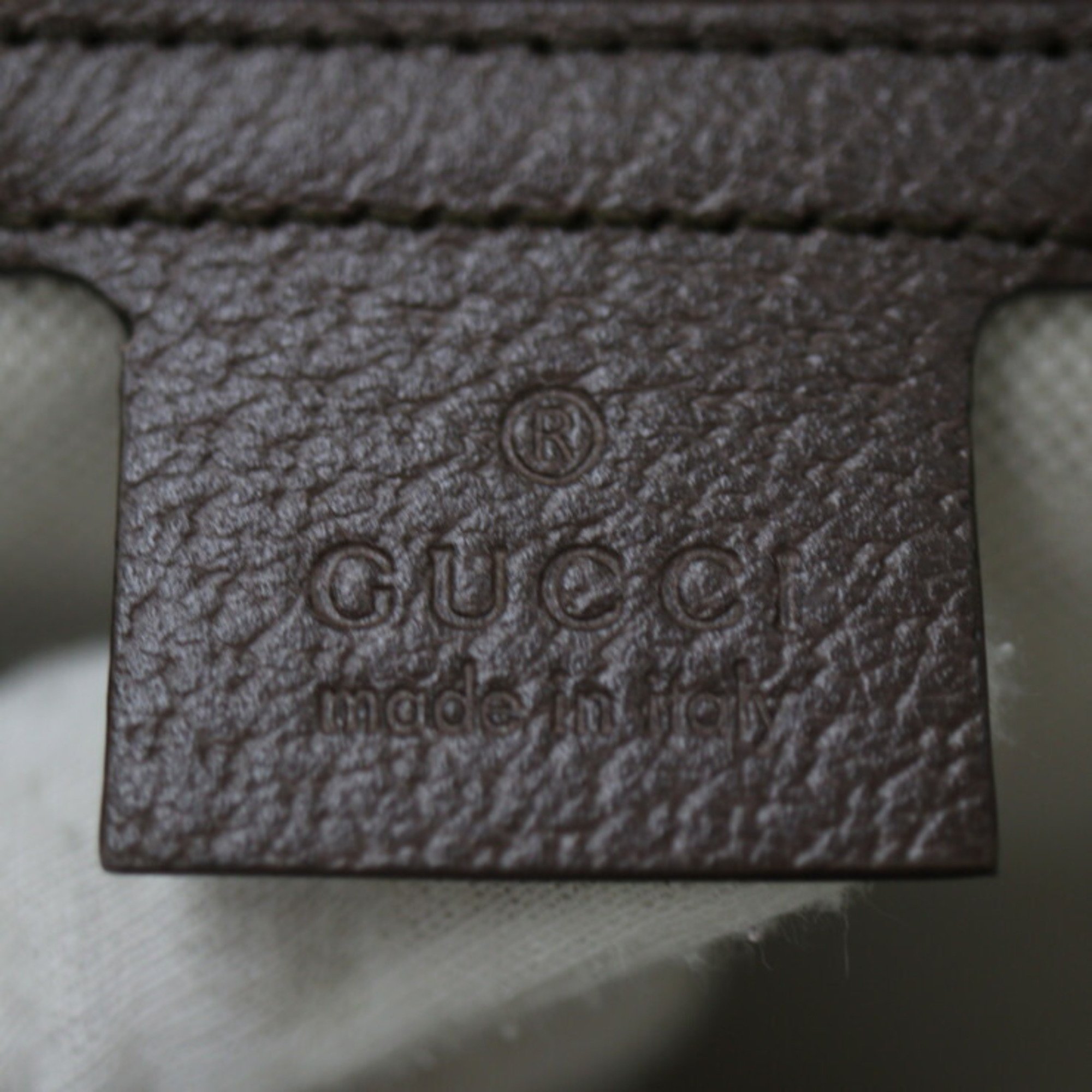 GUCCI Gucci Skateboard Backpack GG Marmont Rucksack/Daypack 690999 Supreme Canvas Leather Beige Brown Web Stripe