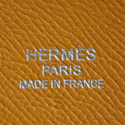 HERMES Maxibox Cabas 36 Tote Bag Evercolor Vaux Epson Origan Jaune Doll Shoulder X Engraved