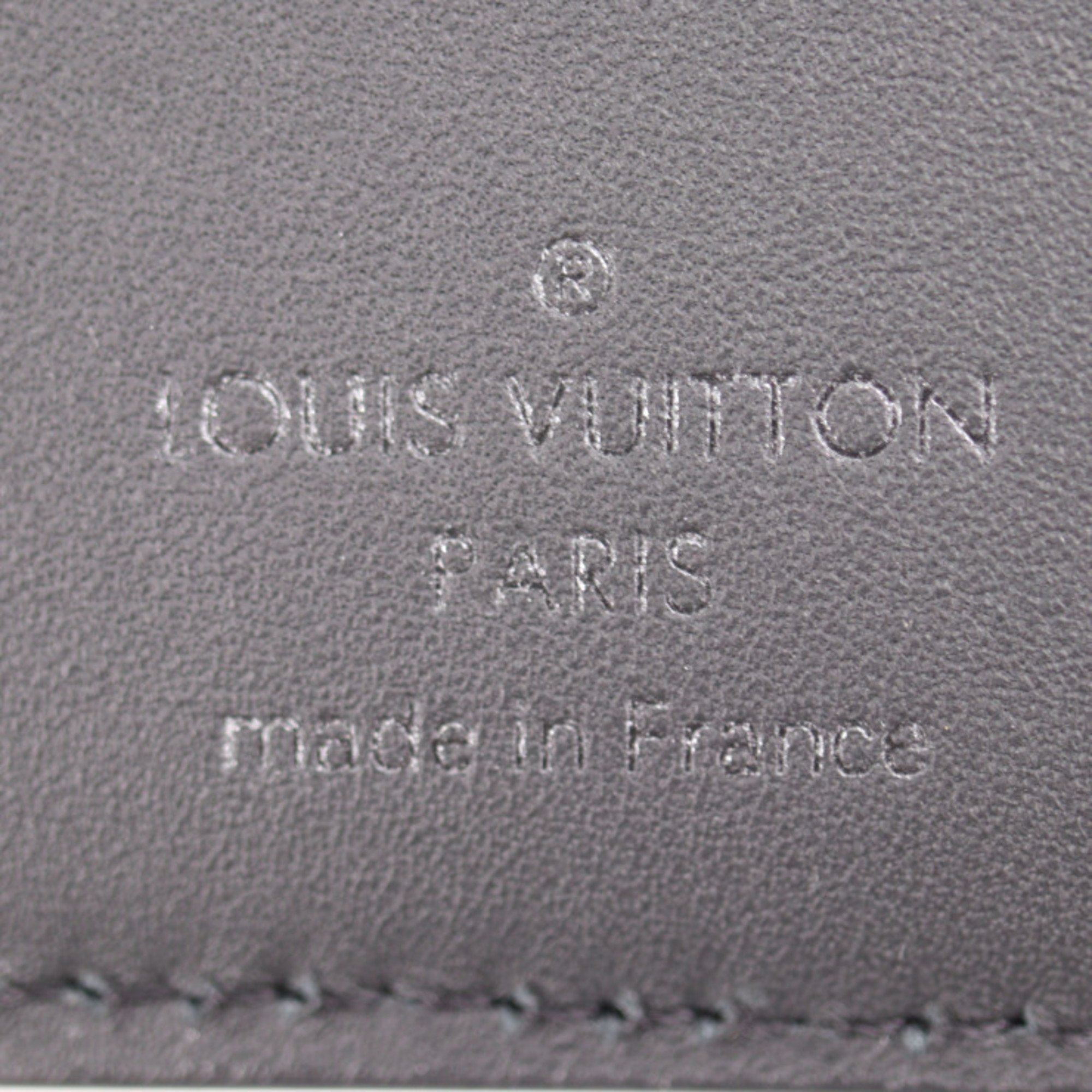 LOUIS VUITTON Louis Vuitton Portefeuille Multiple Monogram Bi-fold Wallet M82072 Taurillon Leather Black Billfold