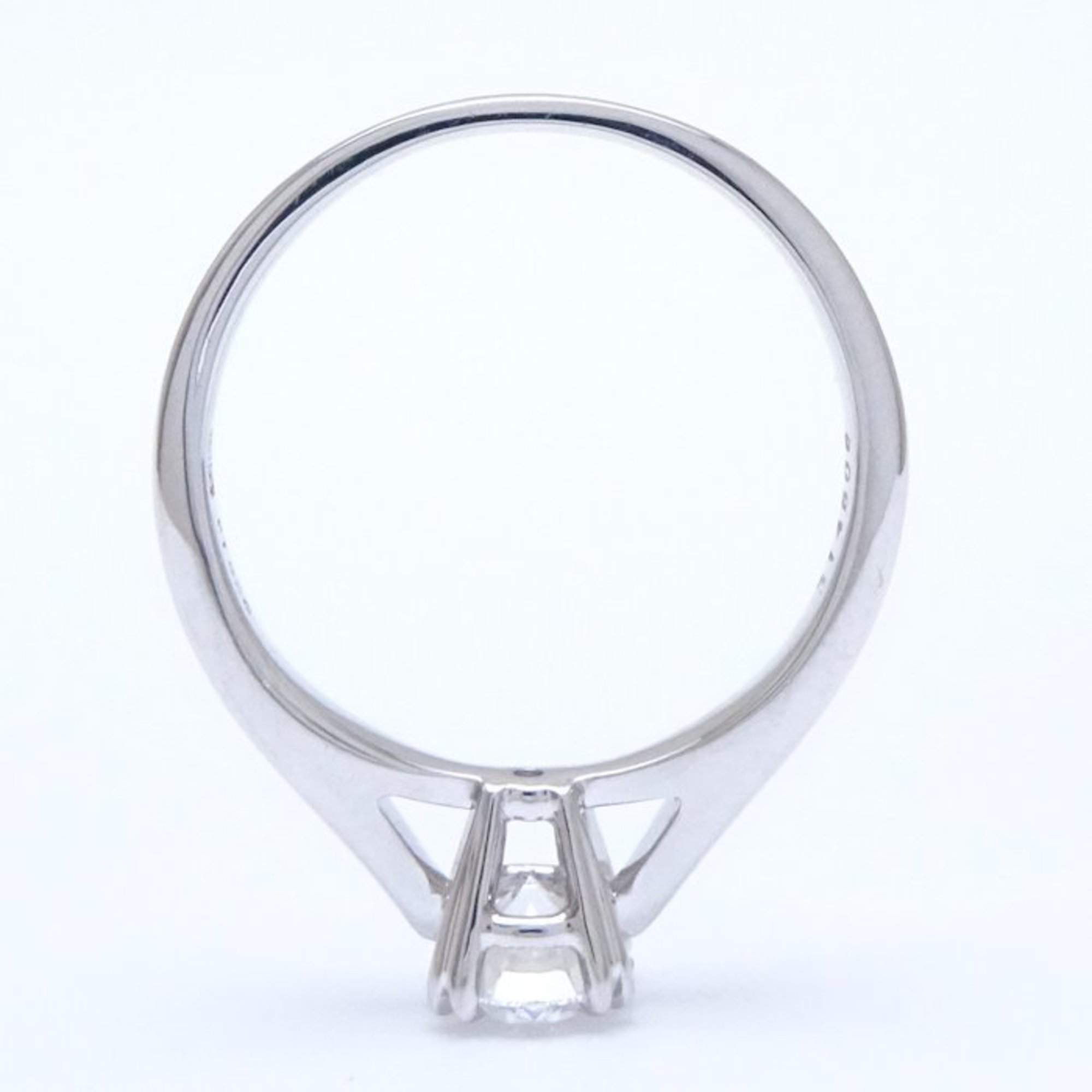HARRY WINSTON Round Cut Solitaire Ring Single Diamond 0.50ct VVS2.F.3Excellent RGDPRD005NSS Pt950 Platinum 291416