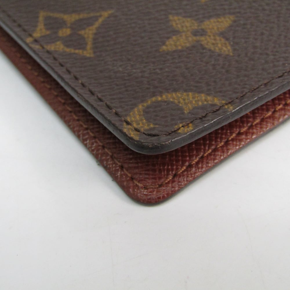 Louis Vuitton Monogram Pocket Size Planner Cover Monogram Agenda Mini Zippe  Notebook Cover R21045