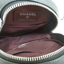 CHANEL Matelasse ChainShoulder bag Black Caviar Skin (Grained Calf)