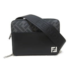 FENDI Organizer Shoulder Bag Black leather 7M0357AFF2F0GXN