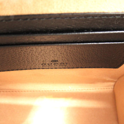 GUCCI Diana Mini Tote Bag Black leather 739079DJ24T1092