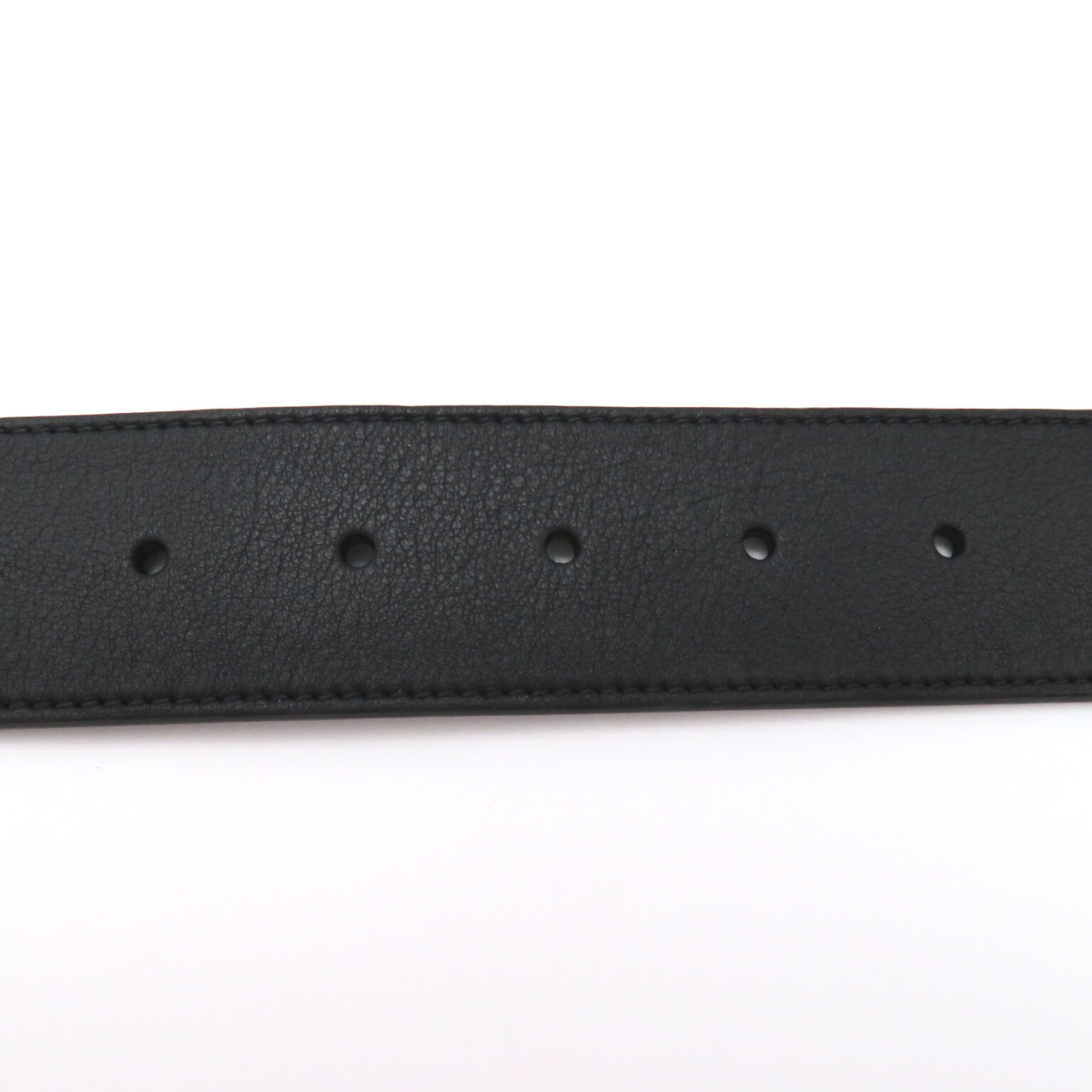 GUCCI GG Marmont leather belt Black leather 397660AAA5Z1000100