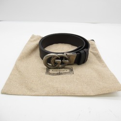 GUCCI GG Marmont reversible belt Black Brown leather 627055CAO2N106285