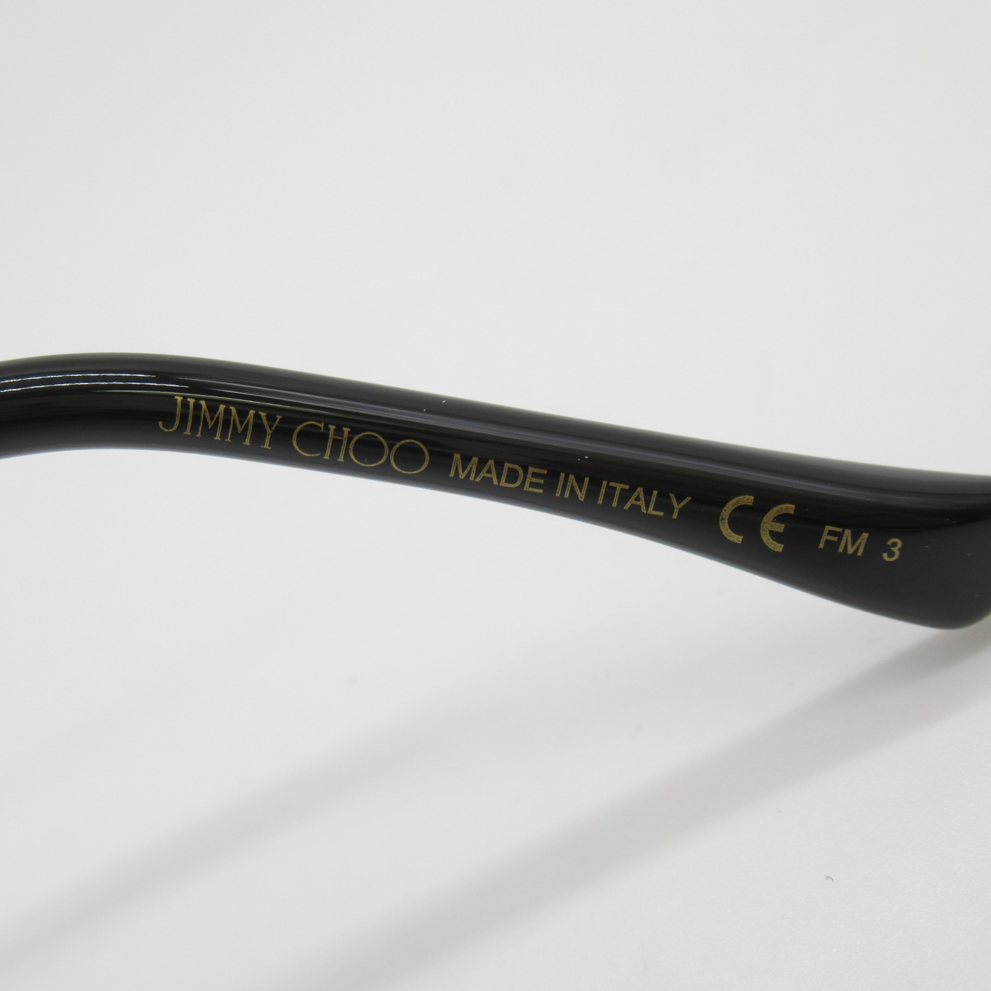 JIMMY CHOO sunglasses Black Plastic Nickel alloy DEVAN RHL/9O