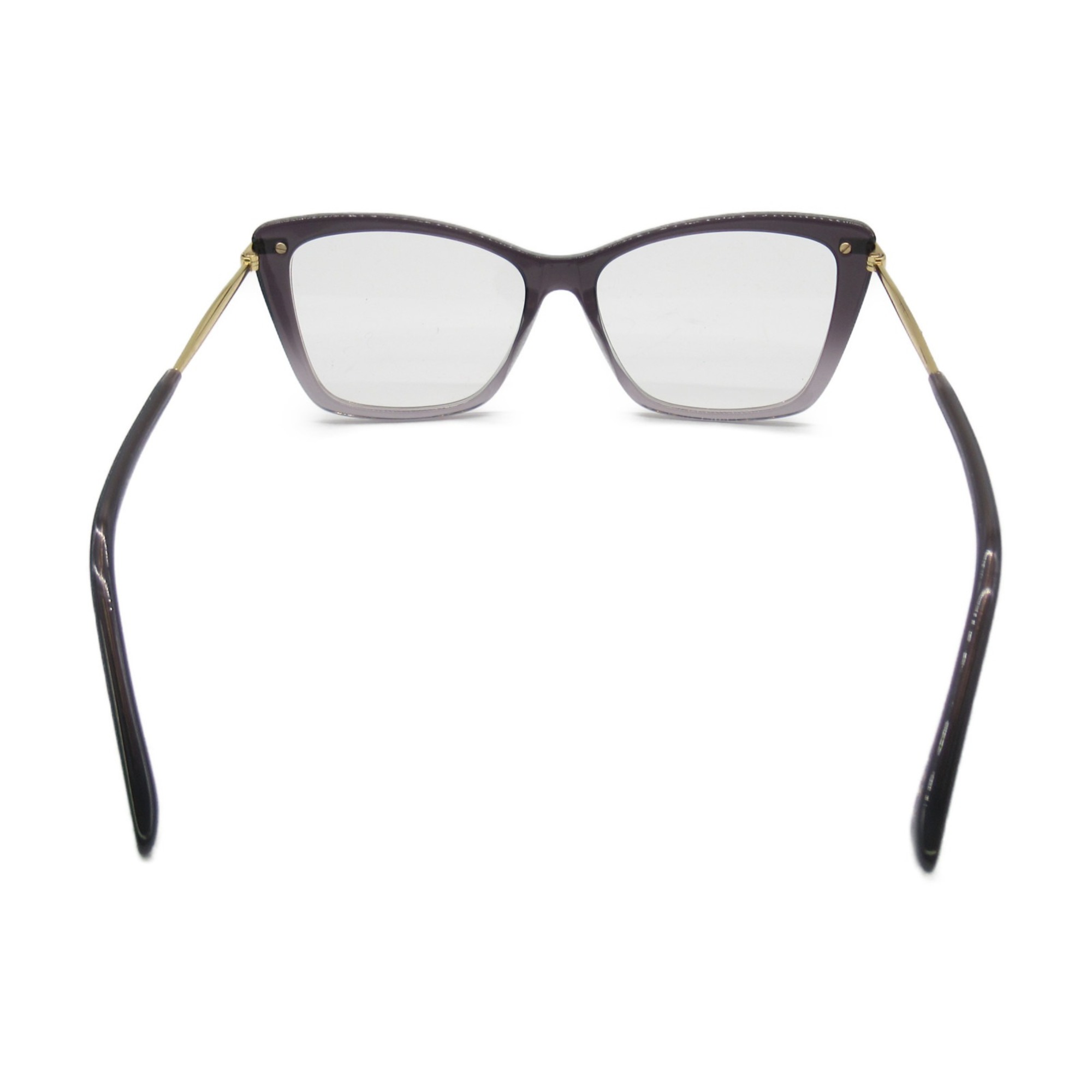 JIMMY CHOO Date Glasses Glasses Frame Black Stainless Steel Plastic 297 KB7(54)