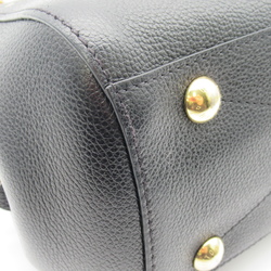 LOUIS VUITTON Montagne BB Shoulder Bag Black Black Monogram empreinte leather M45778