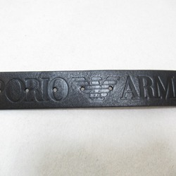 ARMANI belt Black leather Y4S240YDY4G80001100