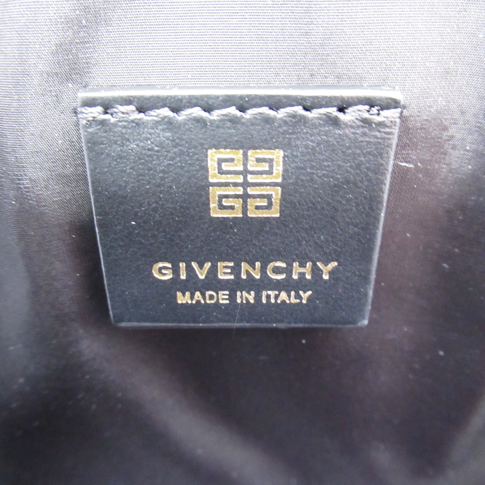 GIVENCHY Pouch Black leather BB60K5B1GT001