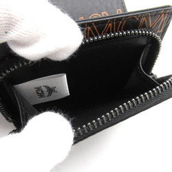 MCM Tri-fold wallet Black Brown Polyurethane/Polyester/Others MYLDATA02