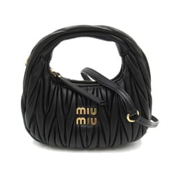 Miu Miu 2wayShoulder Bag Black leather 5BP078N88F0002