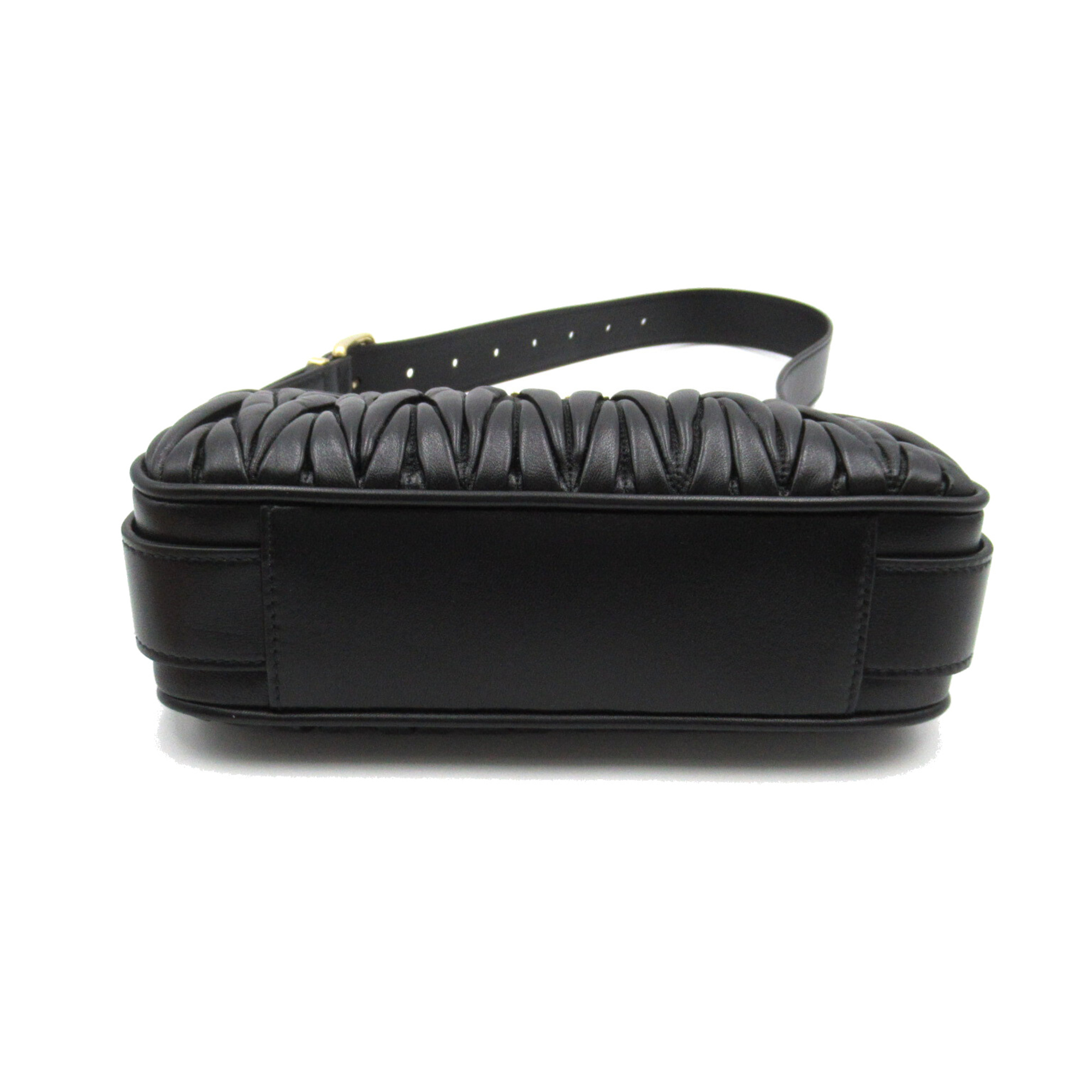 Miu Miu Shoulder Bag Black leather 5BC158N88F0002