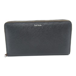 Paul Smith Round long wallet Black leather 4778X78A
