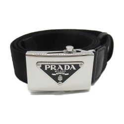 PRADA belt Black leather canvas 2CN085ZSLF0002100