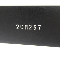 PRADA belt Black Silver leather 2CM257ZO6F000285