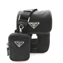 PRADA Mini Shoulder with pouch Black Nylon leather eco nylon/leather 2VD043VXOP2DMHF0002