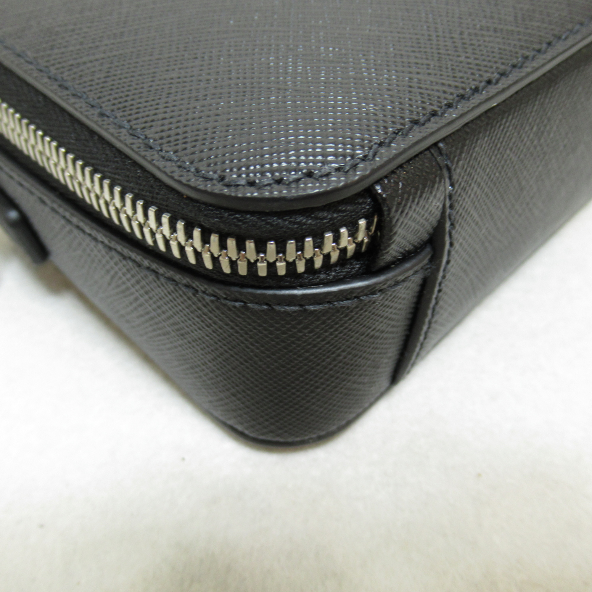 PRADA Shoulder Bag Black Safiano leather 2VH0709Z2F0002