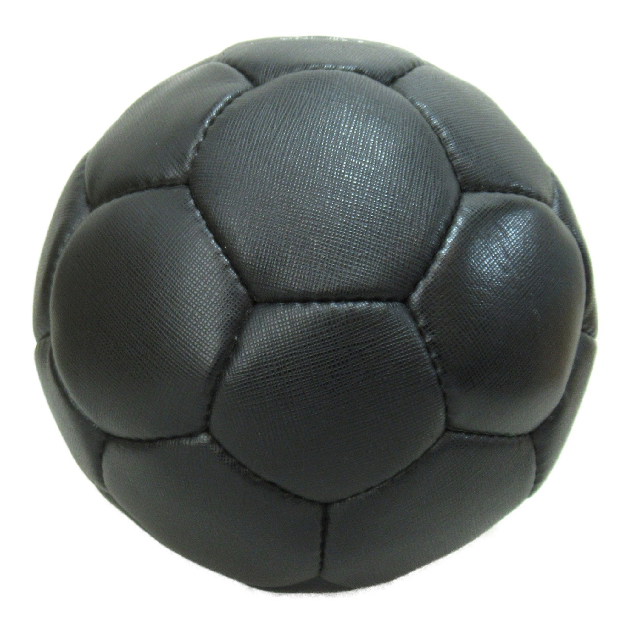 PRADA soccer ball Black Safiano leather 2XD0302D1AF0002