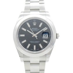 ROLEX Datejust 2 Random Number Wrist Watch Wrist Watch 116300 Mechanical Automatic Black BK/BA Stainless Steel 116300