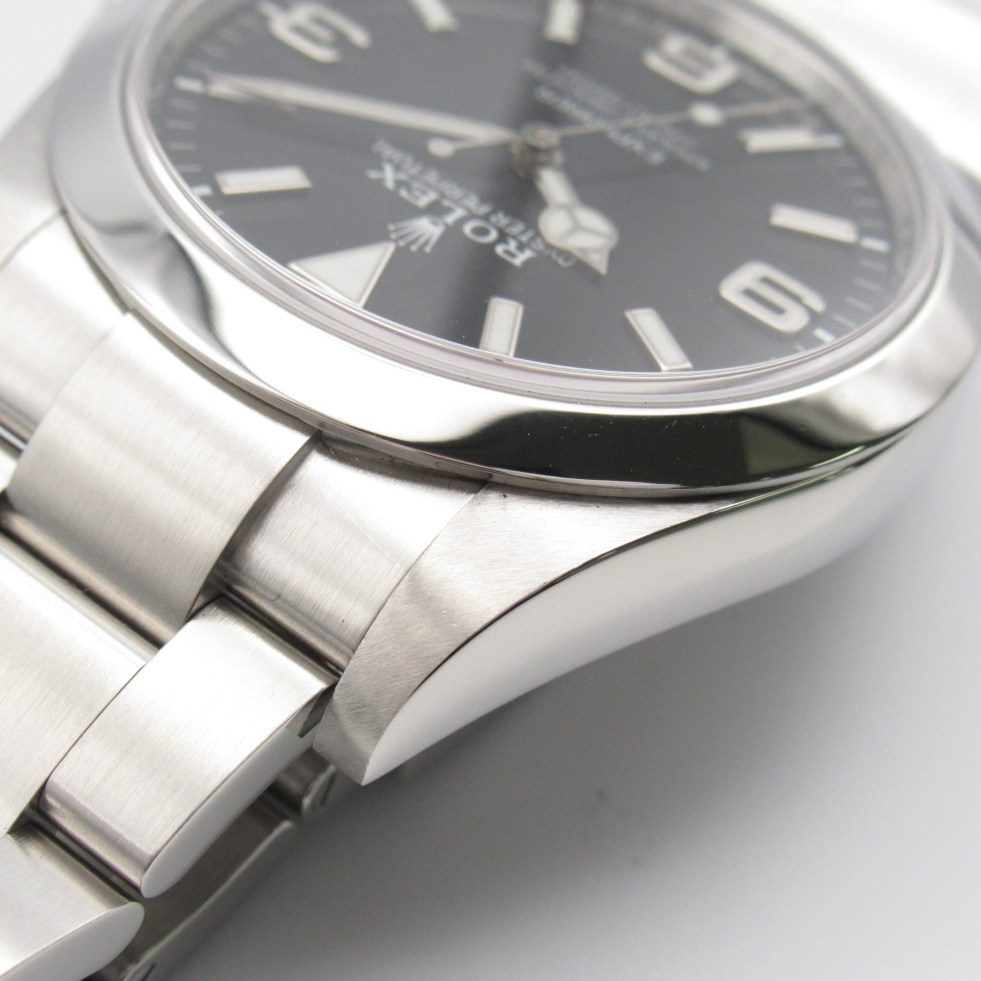 ROLEX Explorer 1 Wrist Watch 214270 Mechanical Automatic Black  Stainless Steel 214270