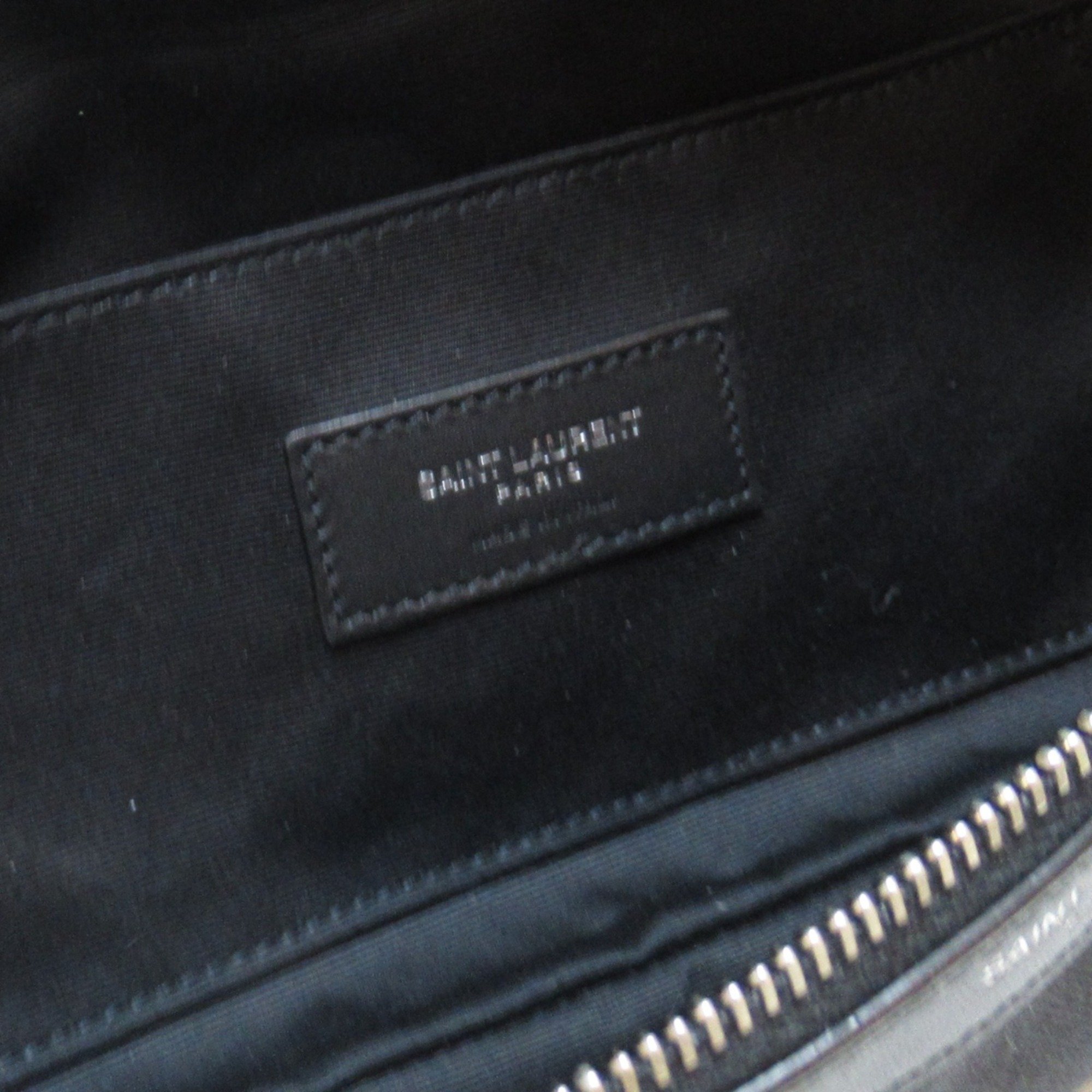 SAINT LAURENT Belt bag Black Nylon 557831GIVLE1000