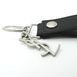 SAINT LAURENT cassandra key ring Black Calfskin (cowhide) 5183230SX0E1000