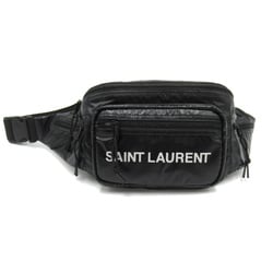 SAINT LAURENT Noux crossbody bag Black polyamide 581375HO21Z1054