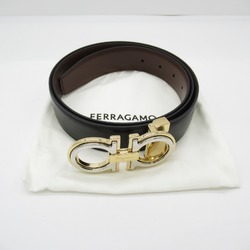 Salvatore Ferragamo belt Black Brown leather 67A254764187C110