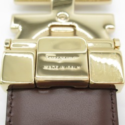 Salvatore Ferragamo belt Black Brown leather 67A254764187C115