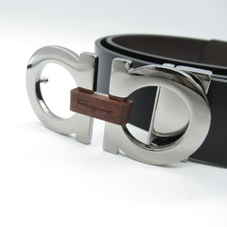 Salvatore Ferragamo belt Black Nero leather 678783476363115