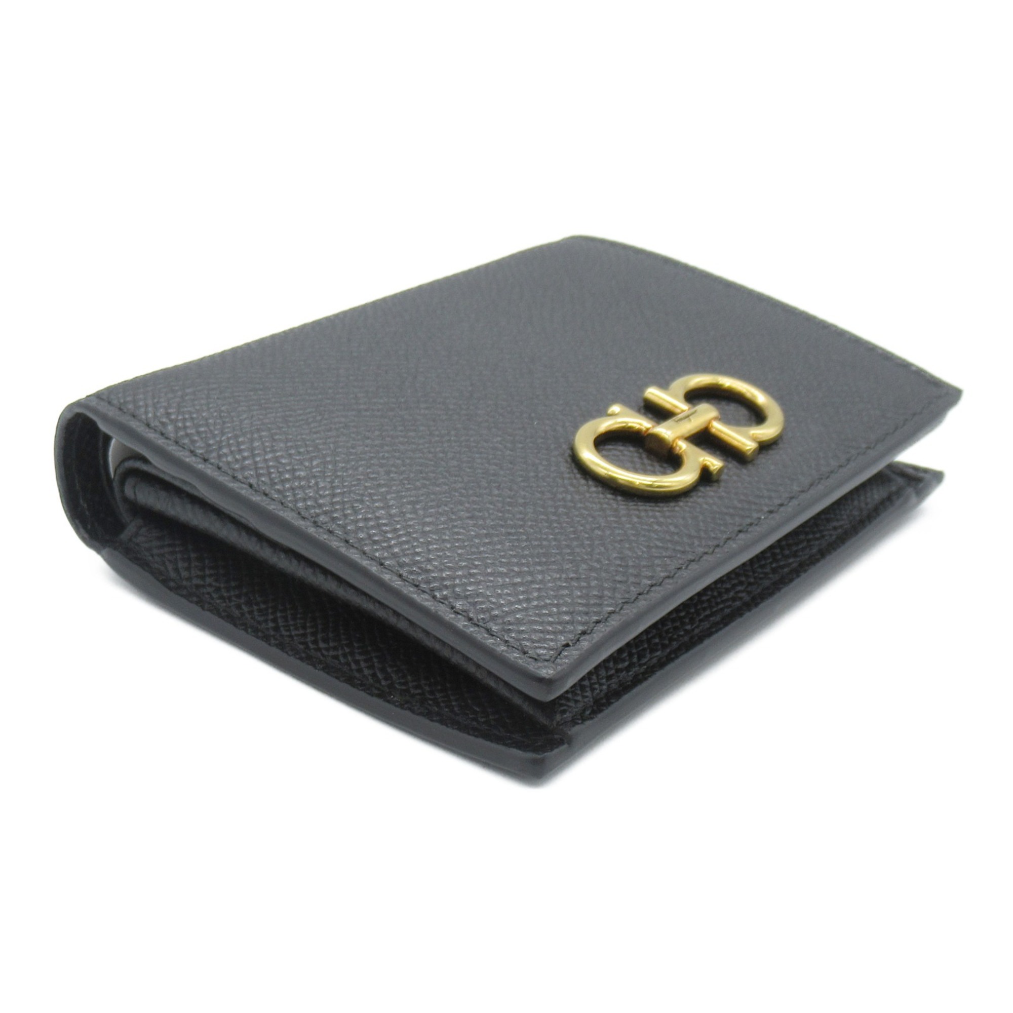 Salvatore Ferragamo wallet Black leather 726512